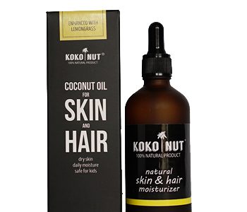 Coconut Oil for Skin and Hair (Lemongrass), 100ml