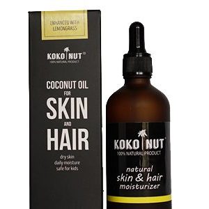Coconut Oil for Skin and Hair (Lemongrass), 100ml